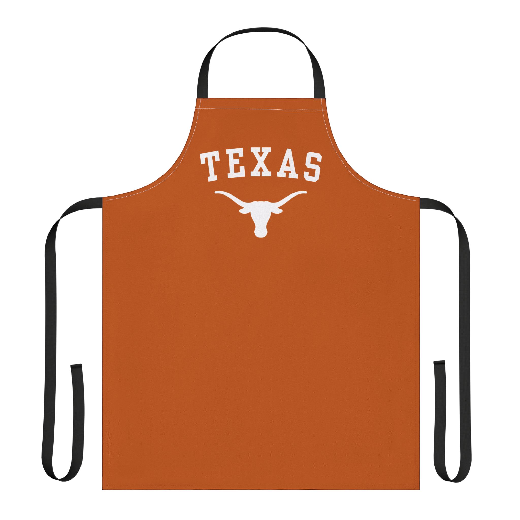 texas longhorn burnt orange personalized chef's kitchen apron texas longhorn burnt orange personalized chef's kitchen apron