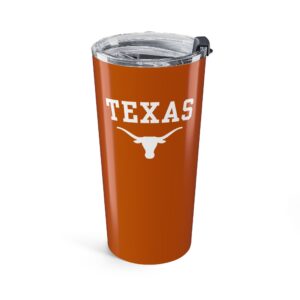 texas longhorns win any way 20oz burnt orange vacuum tumbler mug