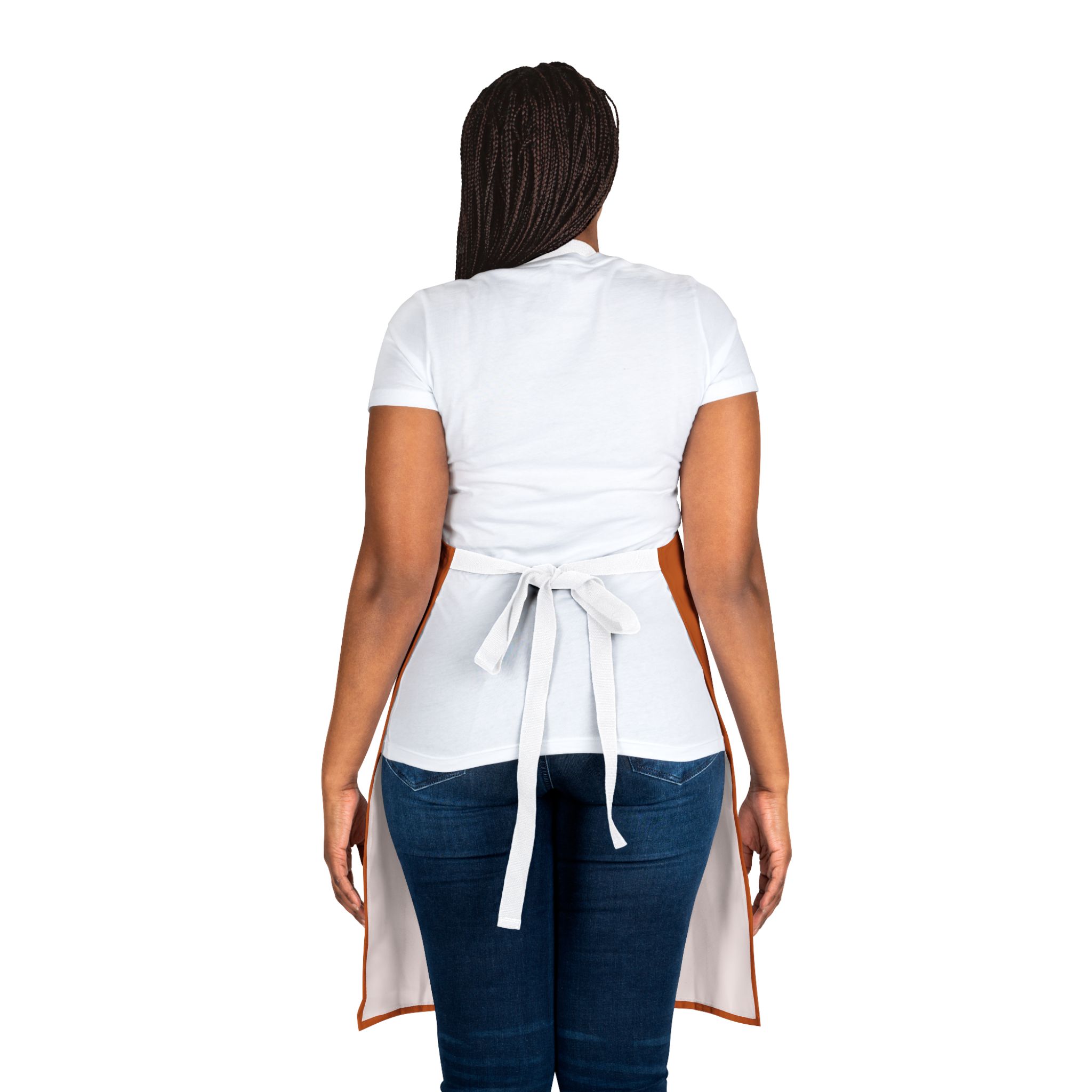 texas longhorn burnt orange personalized chef's kitchen apron texas longhorn burnt orange personalized chef's kitchen apron
